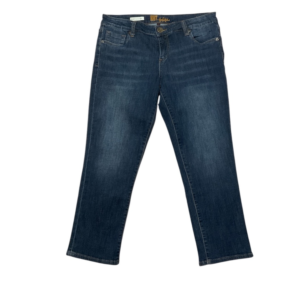 Kut From The Kloth Bardot Skinny Boyfriend Jeans Women’s 8 Cropped Denim Capri